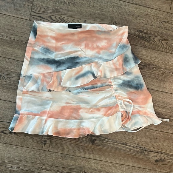 Xl s betro summer skirt boho indie core tiered layer look - Picture 2 of 3